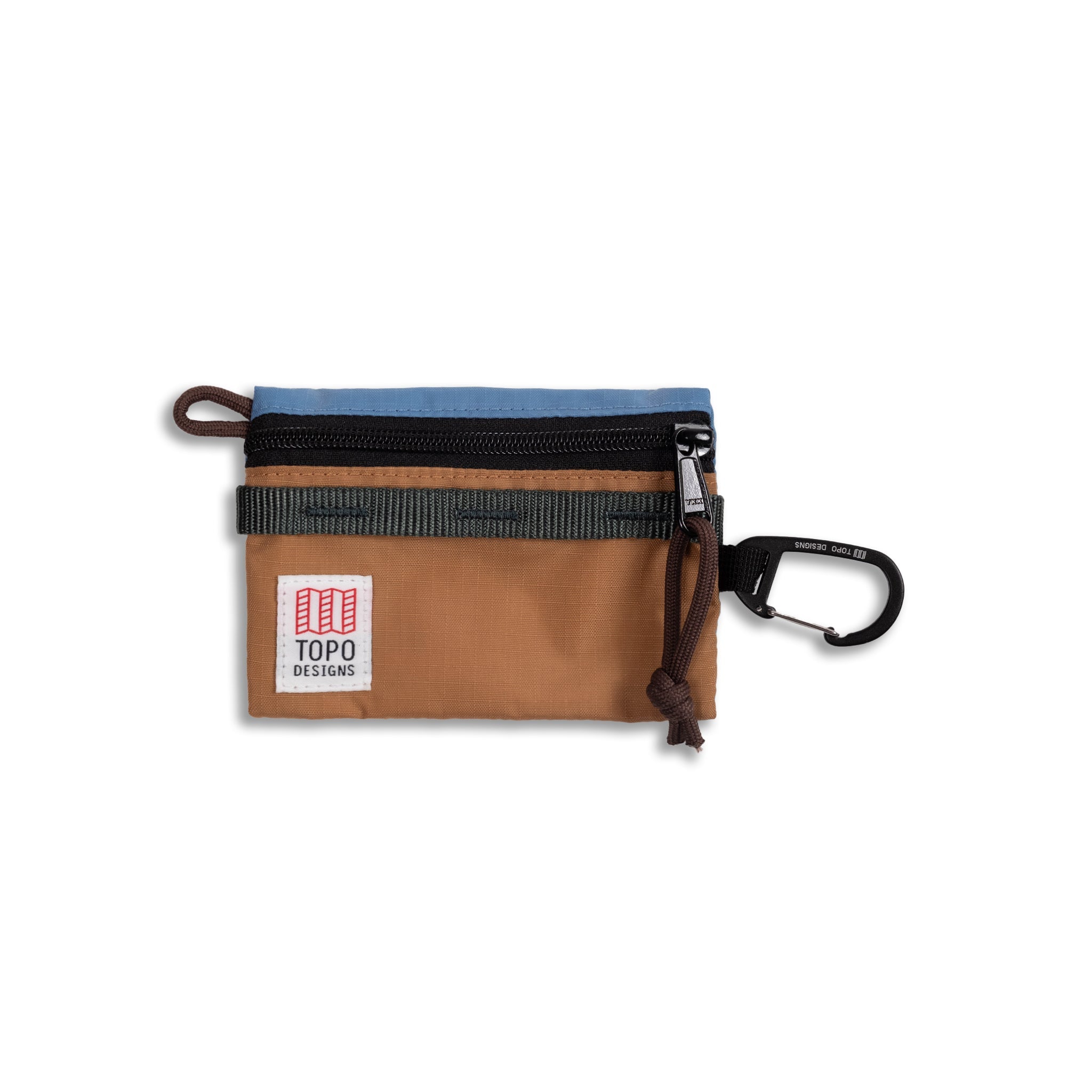 Mountain Accessory Bag Micro River Blue Brown Oak | Topo Designs