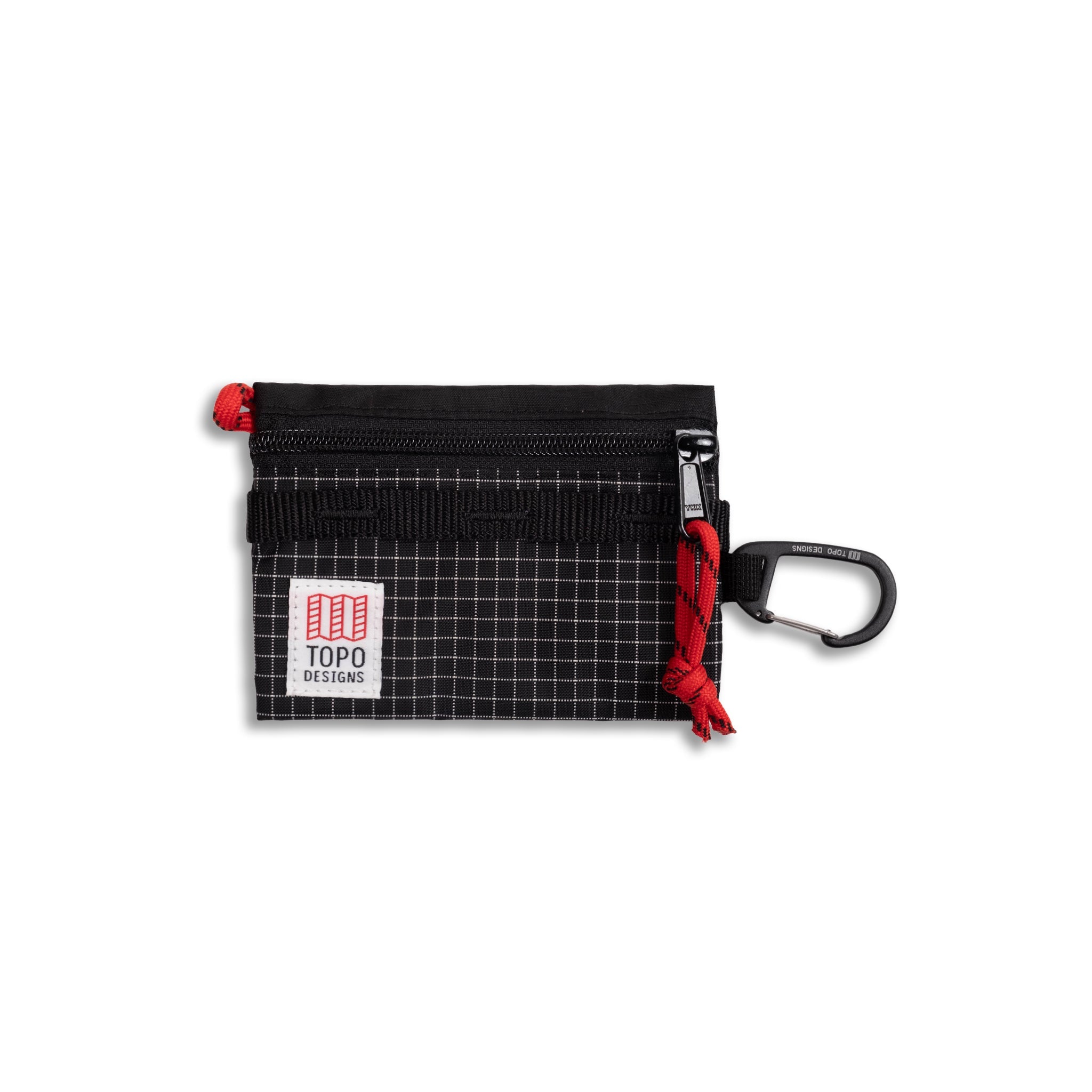 Mountain Accessory Bag Micro Black Grid | Topo Designs