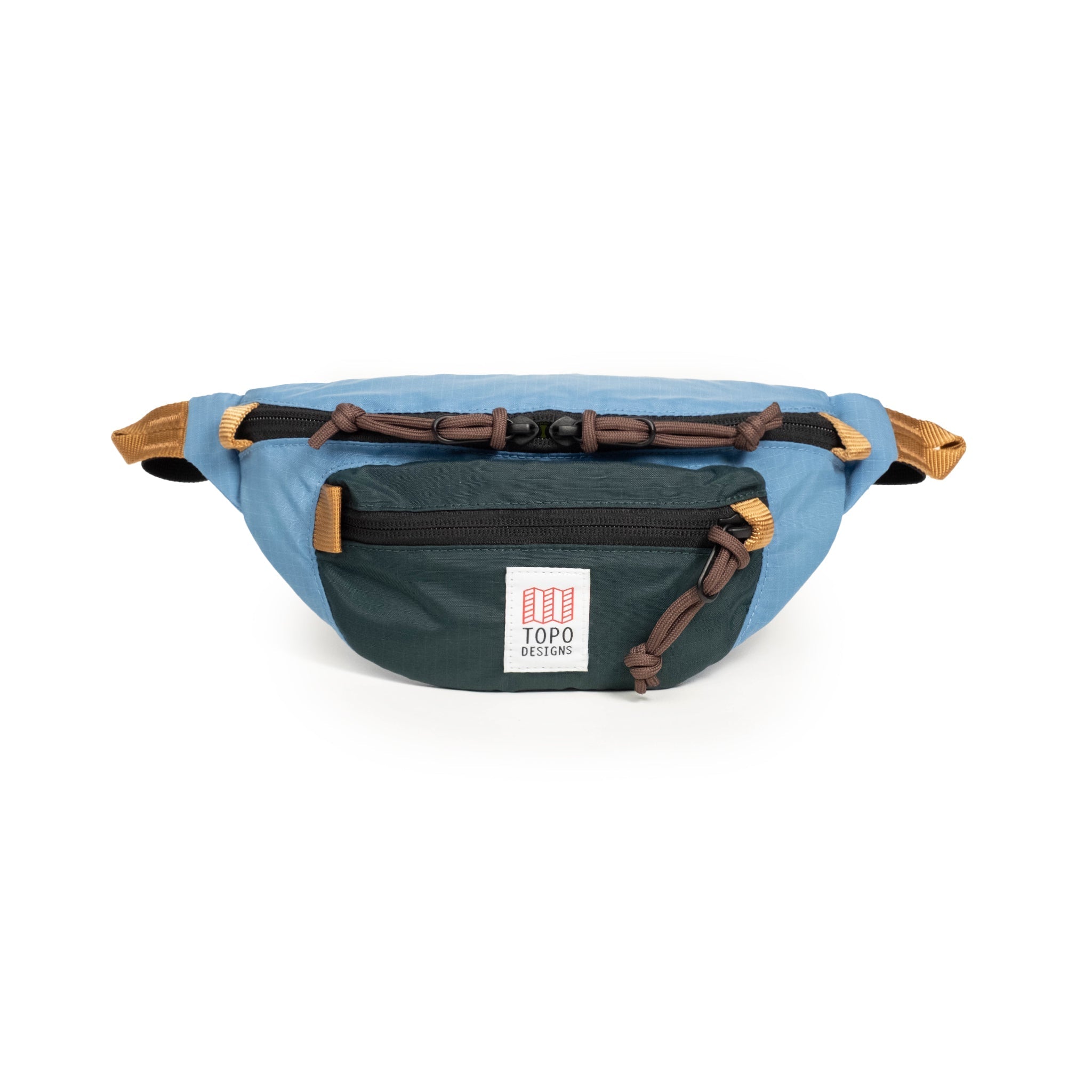 Mountain Waist Pack 1L River Blue Dark Pine | Topo Designs