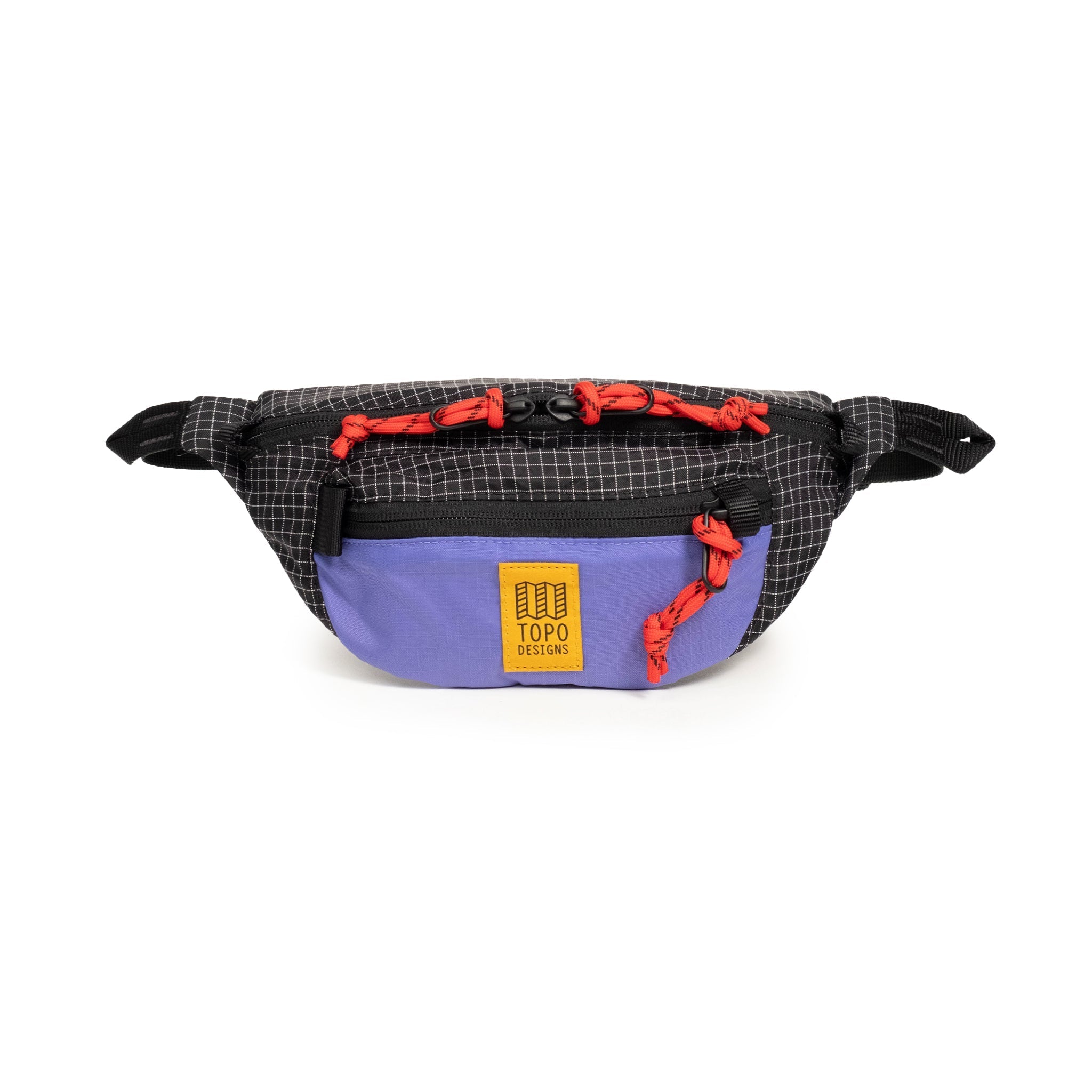 Mountain Waist Pack 1L Grid Very Peri | Topo Designs