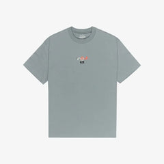 T-shirt RVCA Amaze Snake Bleu Relaxed Fit
