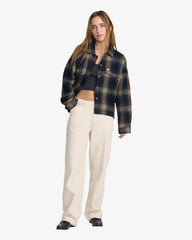 Chemise Flanelle Femme RVCA Bonito Boxy