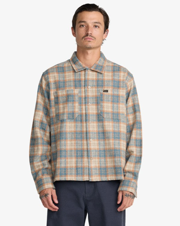 RVCA Dayshift Flannel - Wheat