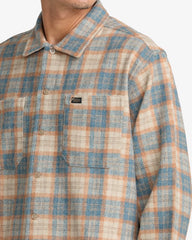 RVCA Dayshift Flannel - Wheat