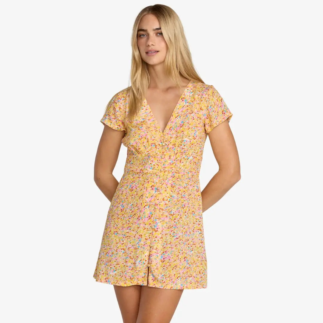 Robe RVCA Layla Mini Multi Femme