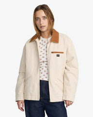 RVCA Michigan Mechanics Jacket - Natural