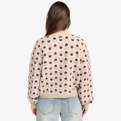 RVCA – Veste Oh Hush Sherpa Femme | Coupe courte & détails contrastés