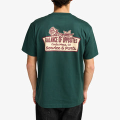 RVCA – T-shirt Rose Sign Homme | Coton biologique & sérigraphie