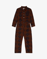 RVCA Shannen Relaxed Jumpsuit - Chocolate