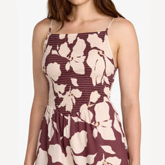 Robe RVCA Sienna Marron Femme