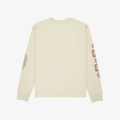 RVCA – T-shirt manches longues Spin Homme | Coton bio & sérigraphie