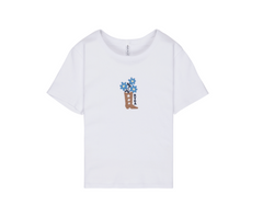 T-Shirt Côtelé Femme RVCA Sow Rib SS