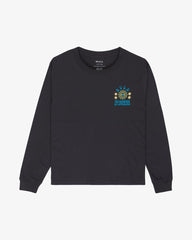 RVCA Iris Easy LS - Washed Black