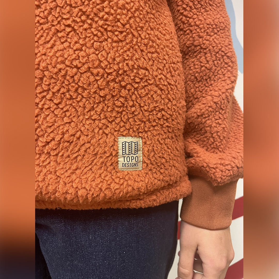 Pull - Mountain Fleece Crew - Brick