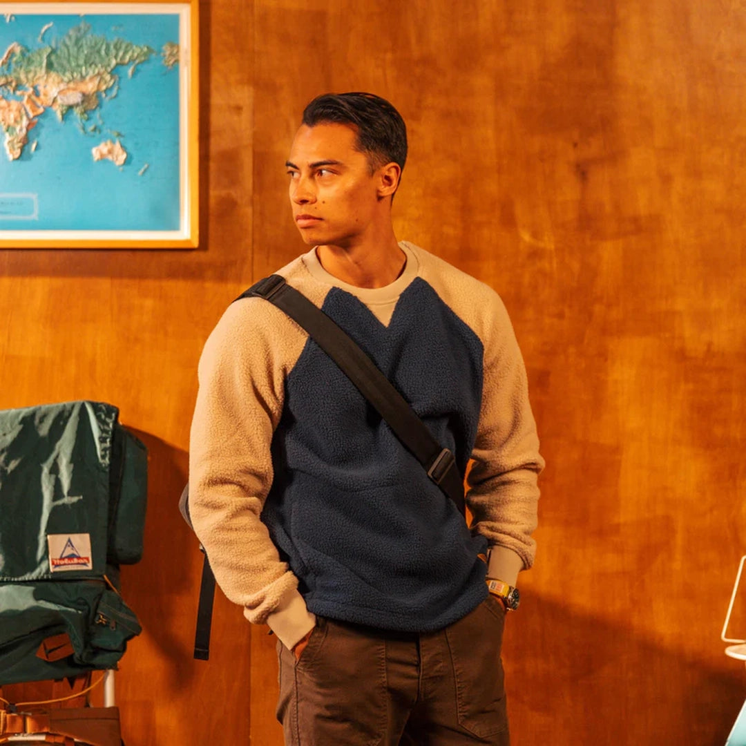 Mountain Fleece Crew | Polaire unisexe 100% recyclée